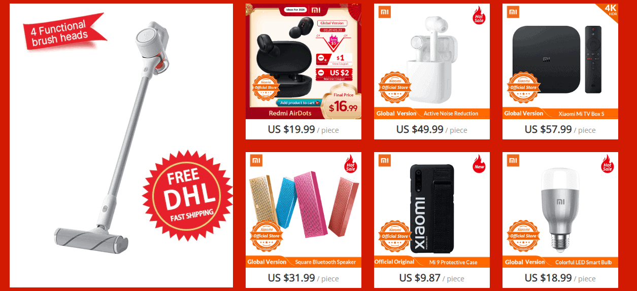 xiaomi seller aliexpress
