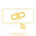 Icon of Links Connected Being Clicked on By Computer Mouse | Channel Assistant Icon of Links Connected Being Clicked on By Computer Mouse | Channel Assistant