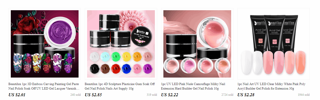 Beautilux aliexpress brand