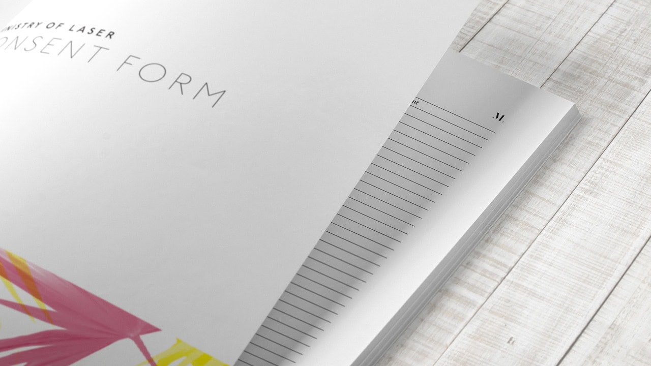 Ministry of Laser Brochure Design
