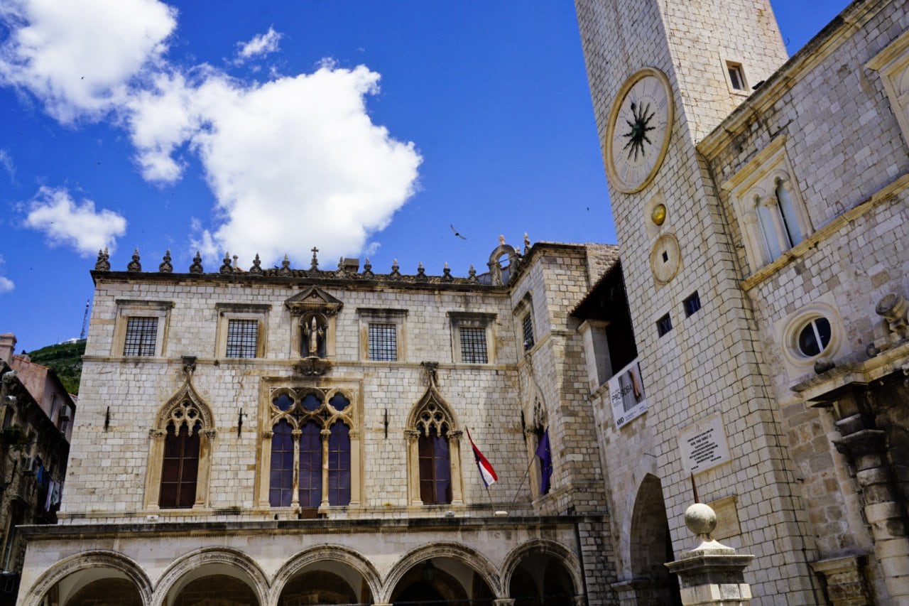 Sponza Palace and City Bell Tower, Dubrovnik, Croatia - Experiencing the Globe