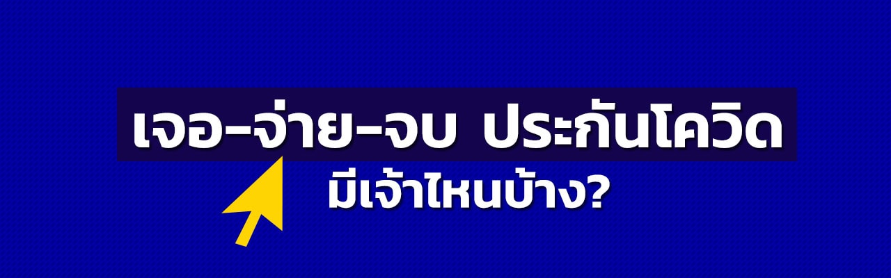 เจอ-จ่าย-จบ ประกันโควิด มีเจ้าไหนบ้าง? - ACCESSTRADE TH