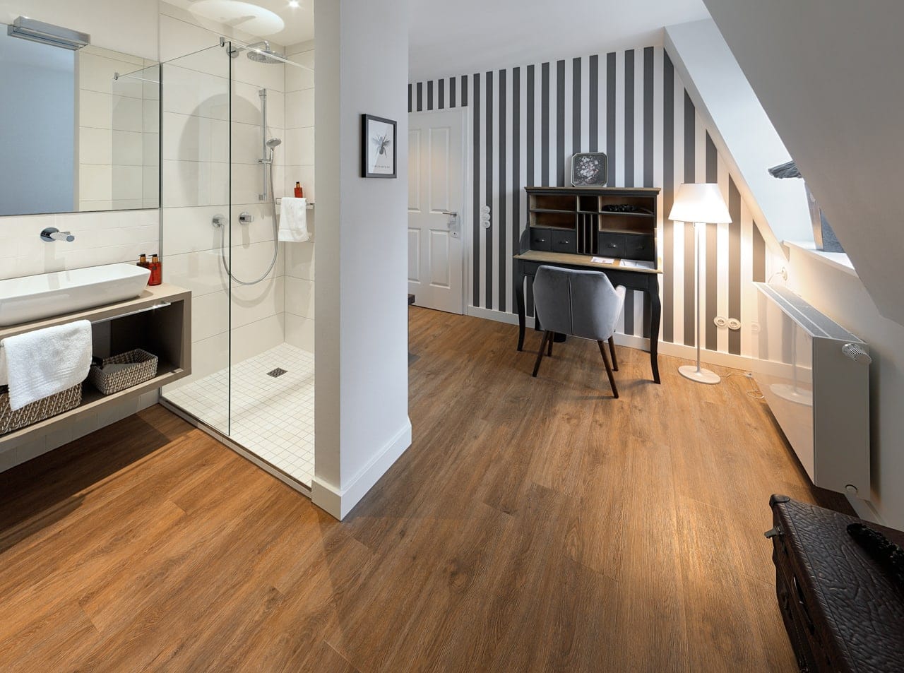 Hotelzimmer als Vorbild für perfekte Gestaltung auf kleinem Raum.