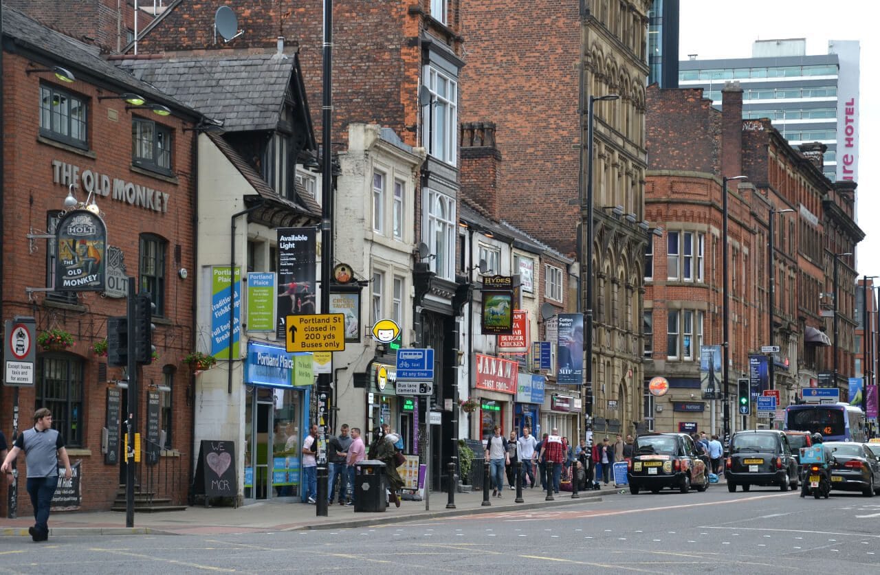 Ulica w Manchester
