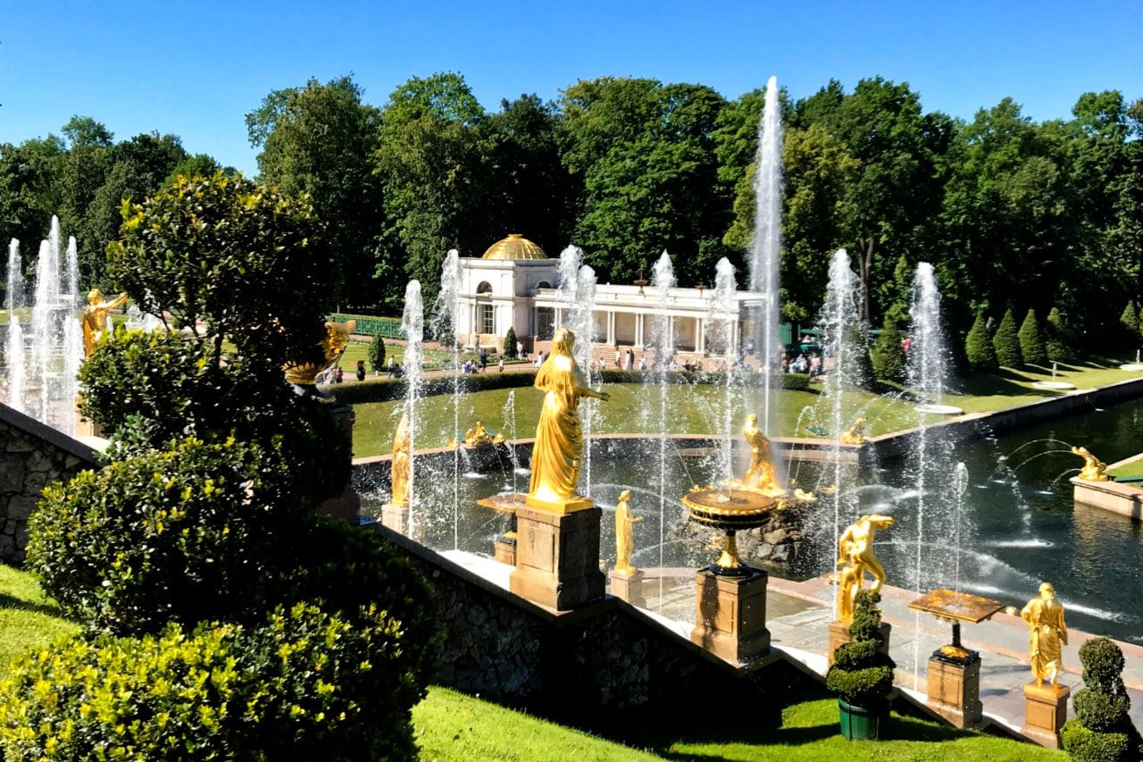 Grand Cascade, Peterhof, Russia