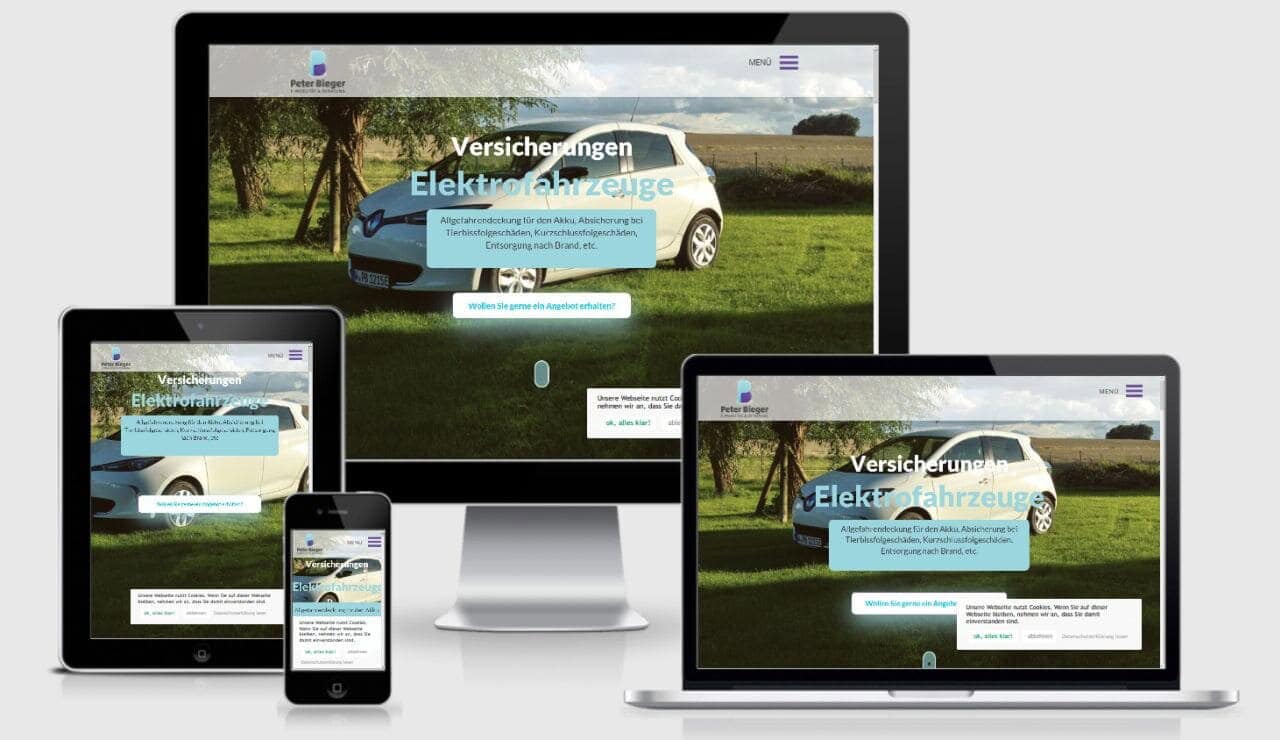 Bieger Finanz- und Versicherungsmakler in Recklinghausen WordPress mit Blog