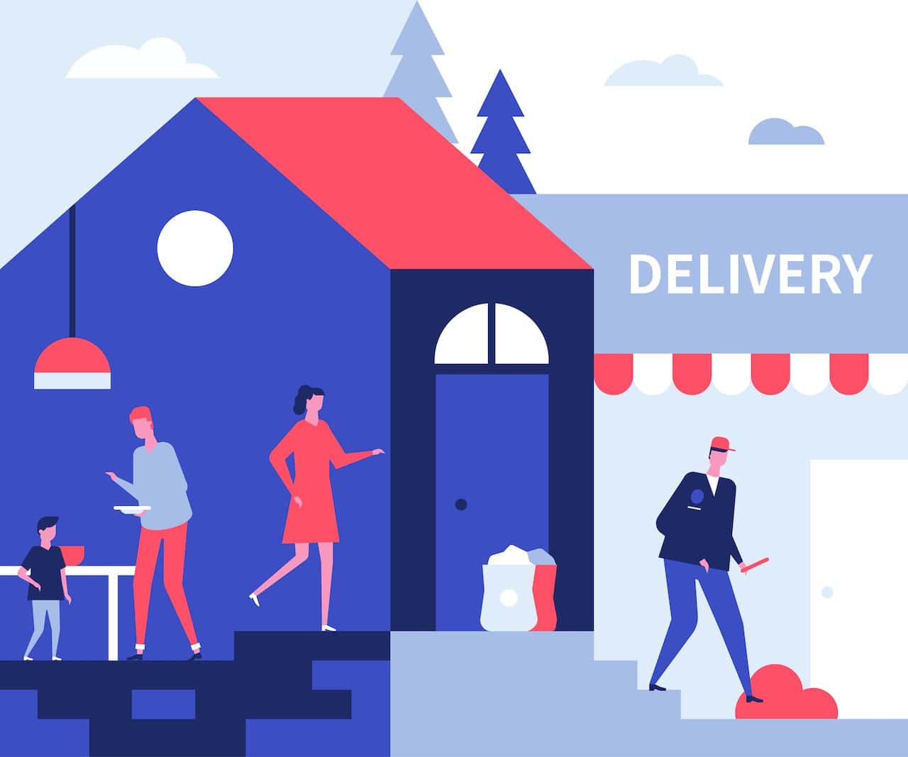 food delivery service apple spice