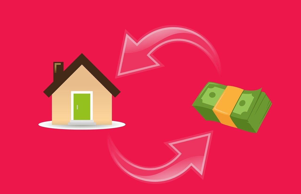mortgage house & money