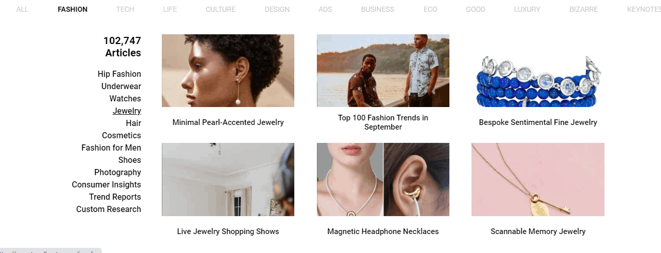 ways to search for trend