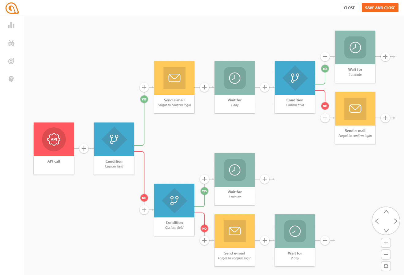 workflow editor