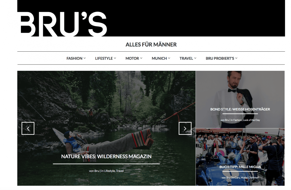 Gewinner im Bereich Fashion - Brus World
