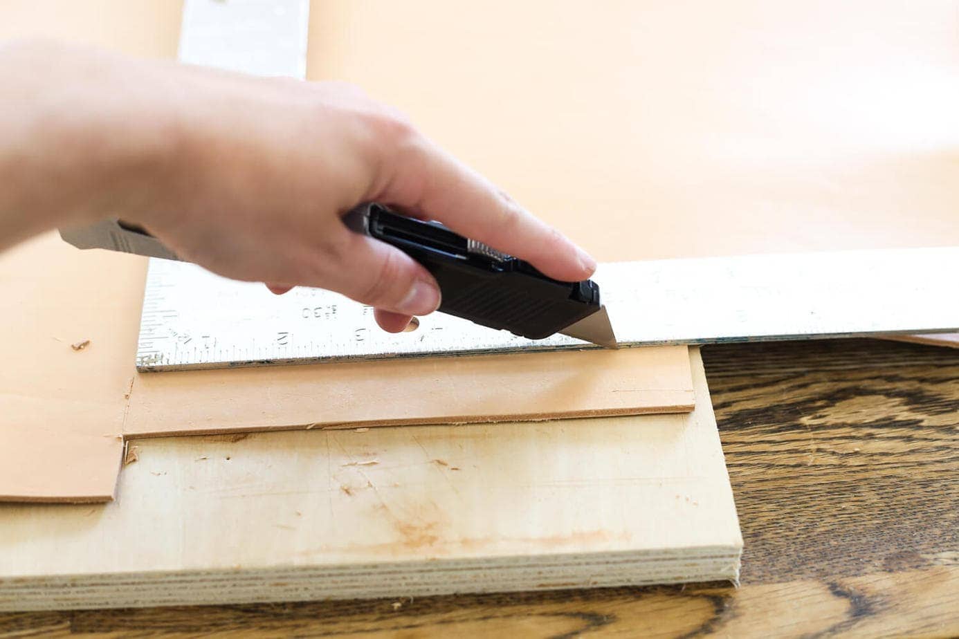 How To Make Diy Leather Drawer Pulls Love Renovations