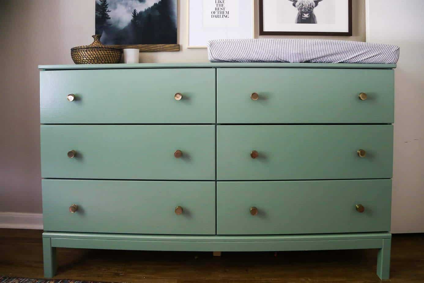 Ikea Tarva Dresser Hack From Dresser To Changing Table Love