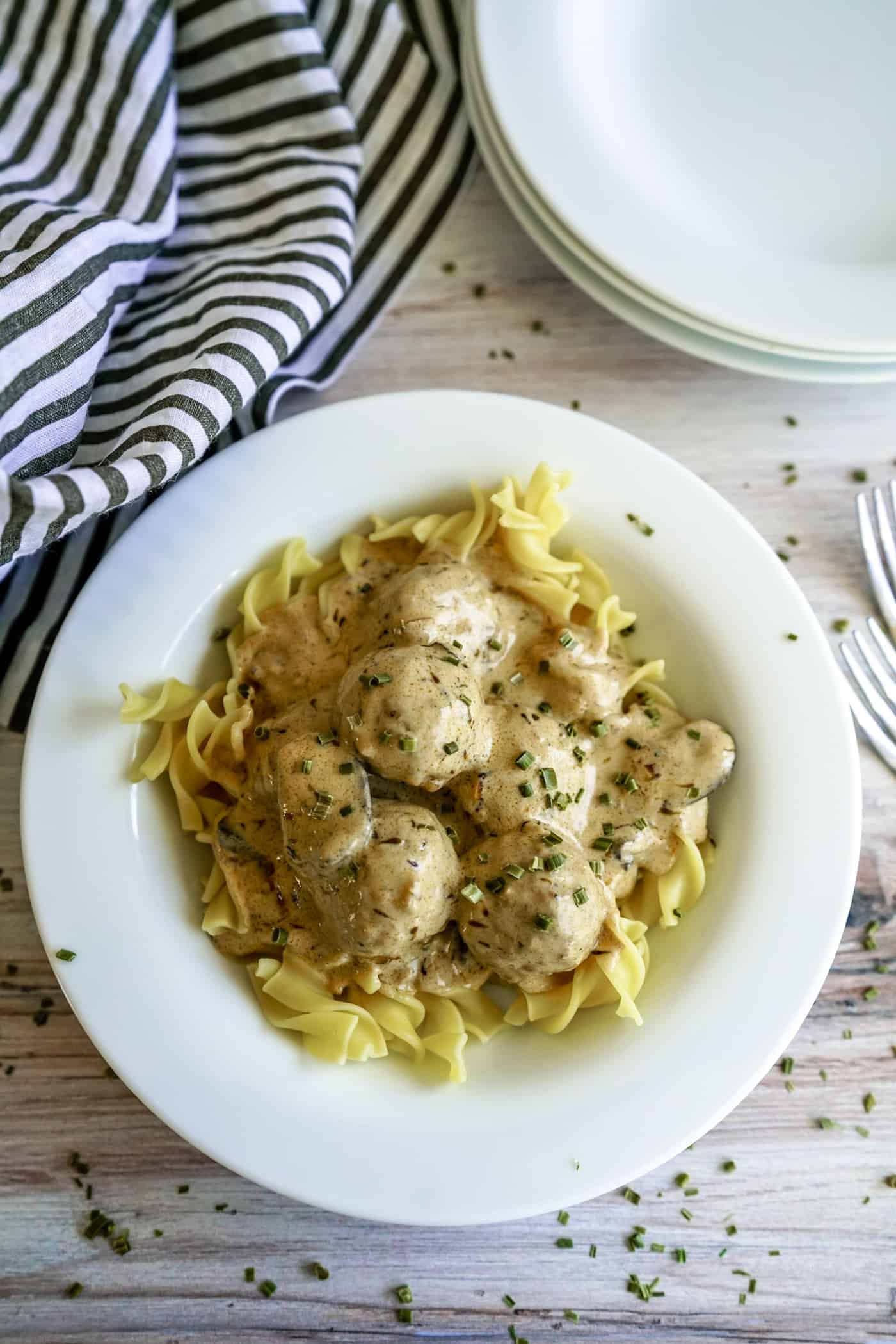 Instant Pot Meatball Stroganoff A Lily Love Affair