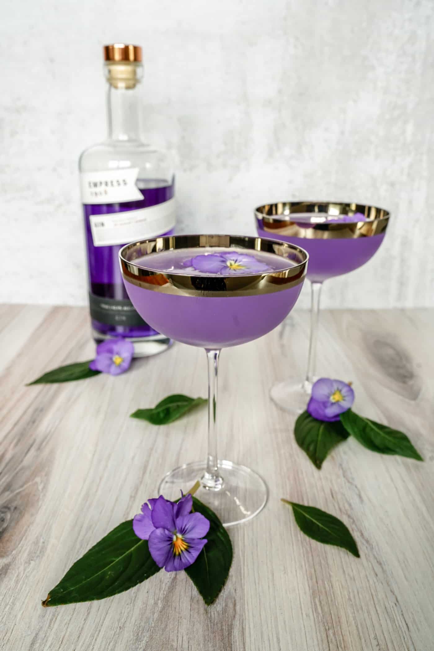 An Irresistable Empress 1908 Gin Cocktail A Lily Love Affair