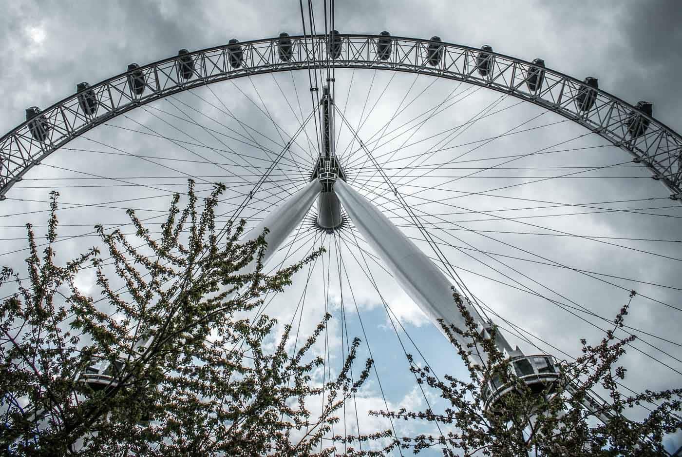 The London Eye on the South Bank