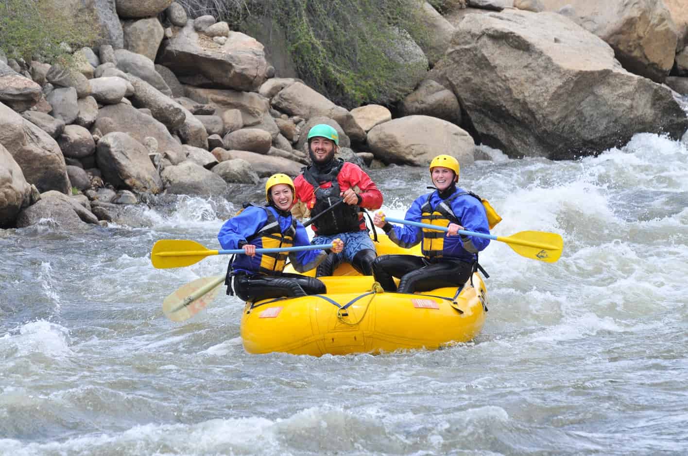 August Whitewater Rafting
