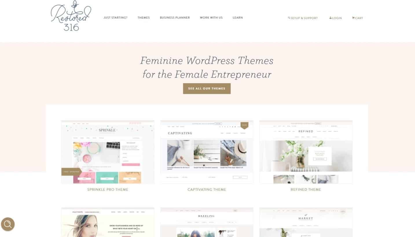 Tempat Beli Themes WordPress Premium Restored 316 Designs