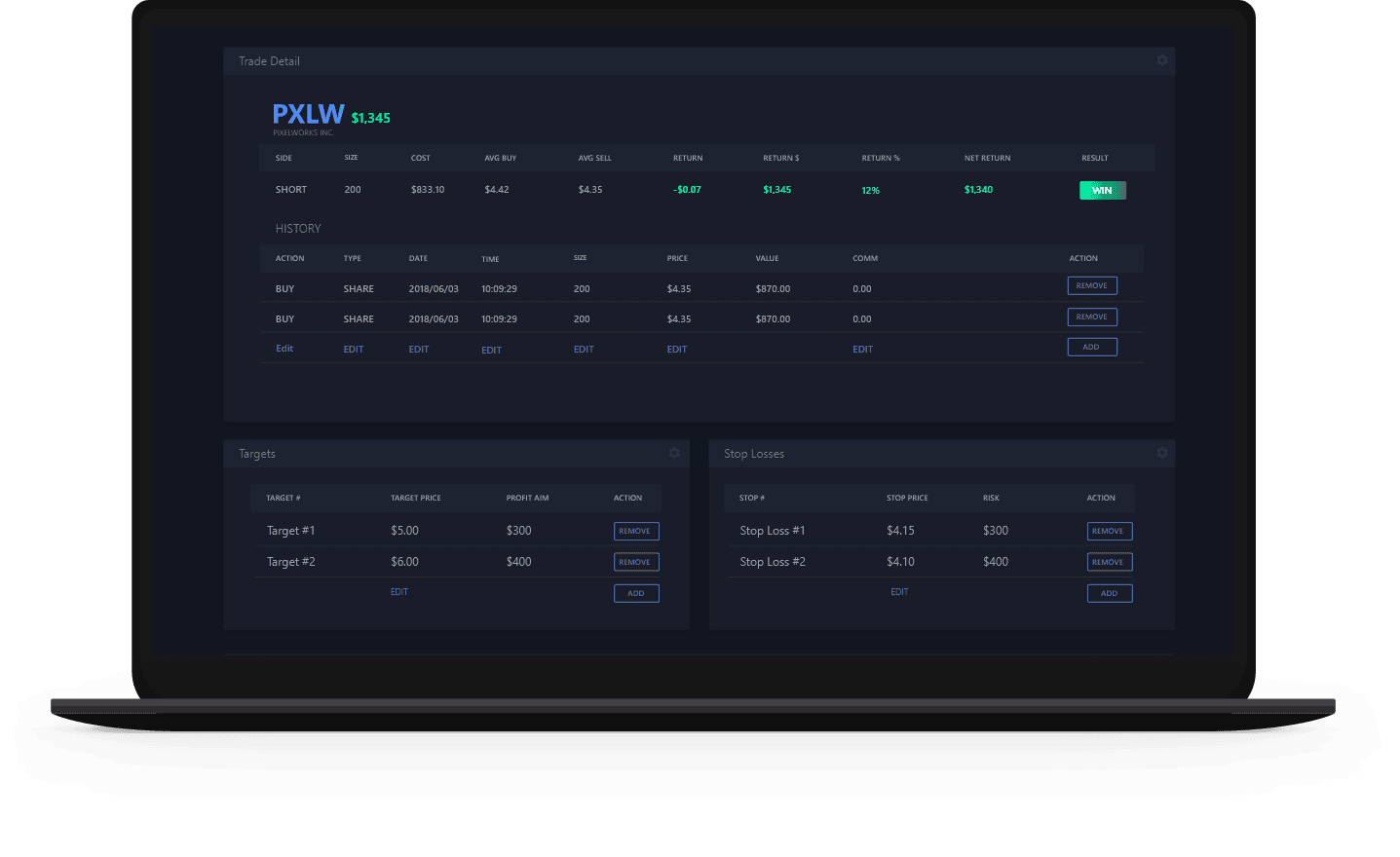 View Your Trades and Executions