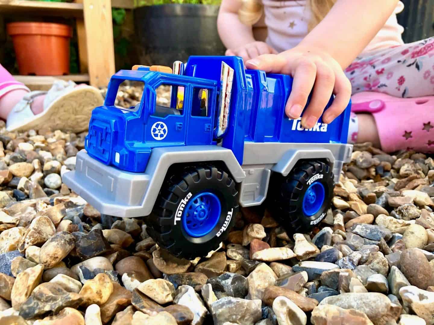Blue Garbage Truck - Tonka Trucks