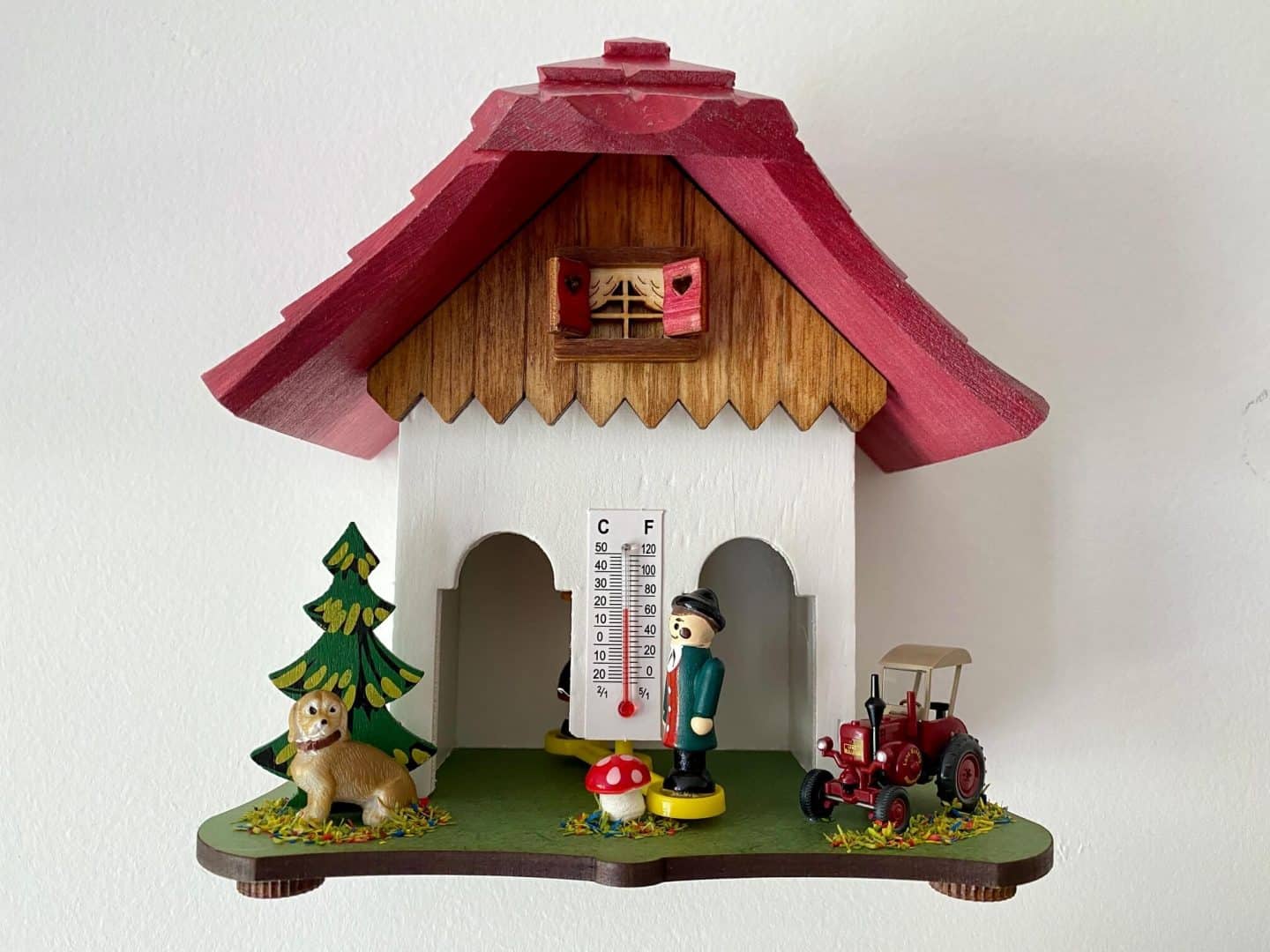 German Black Forest weather house