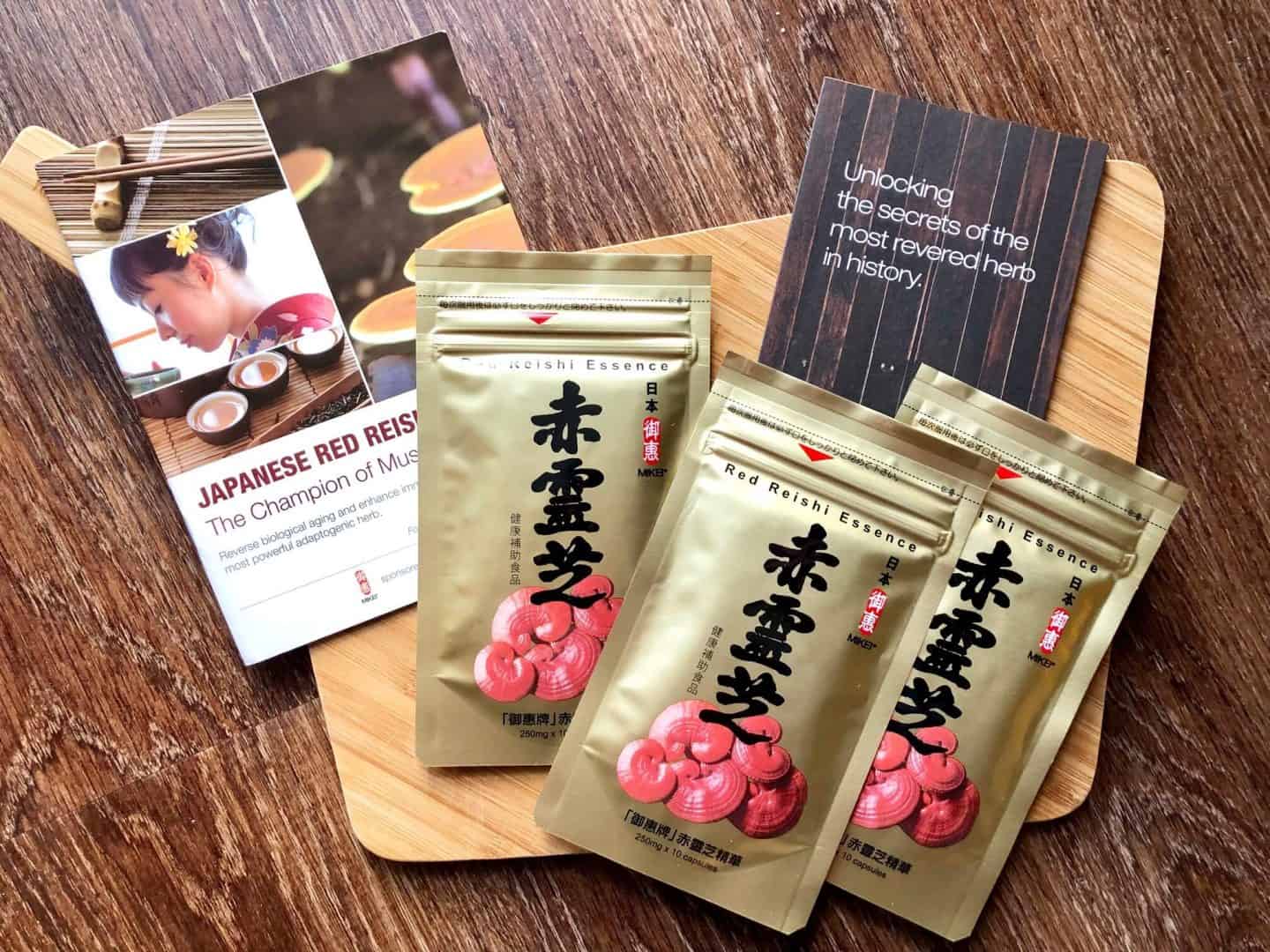 Japanese Red Reishi mushroom