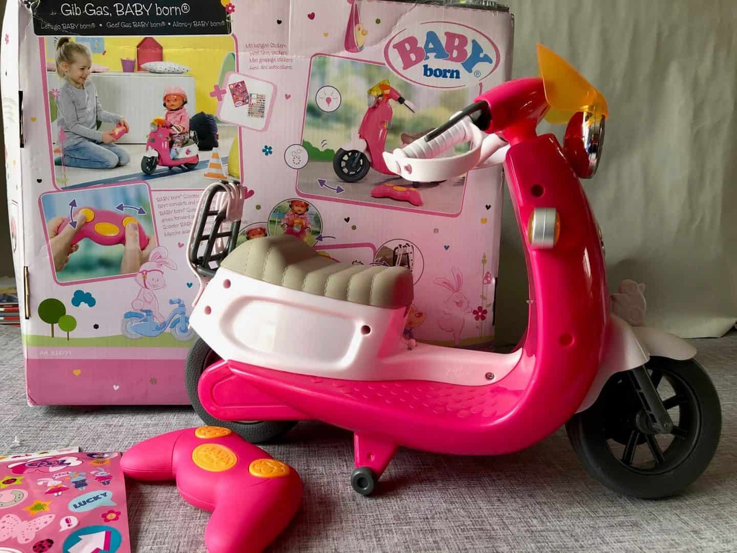 baby born scooter outfit with helmet