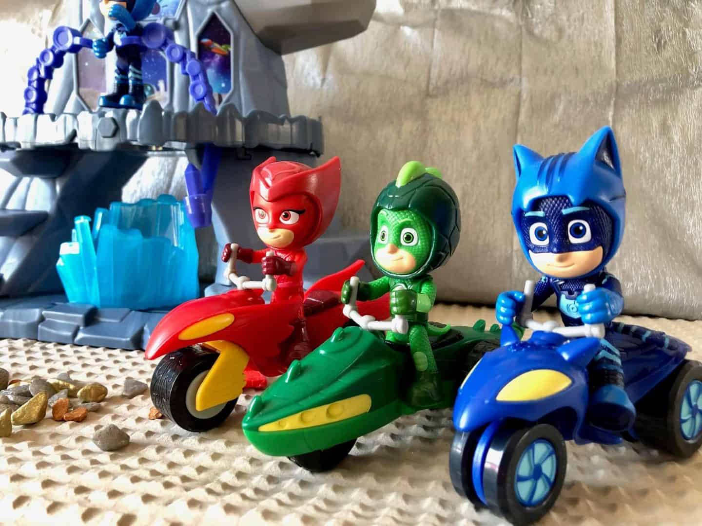 PJ Masks With Moon Rovers