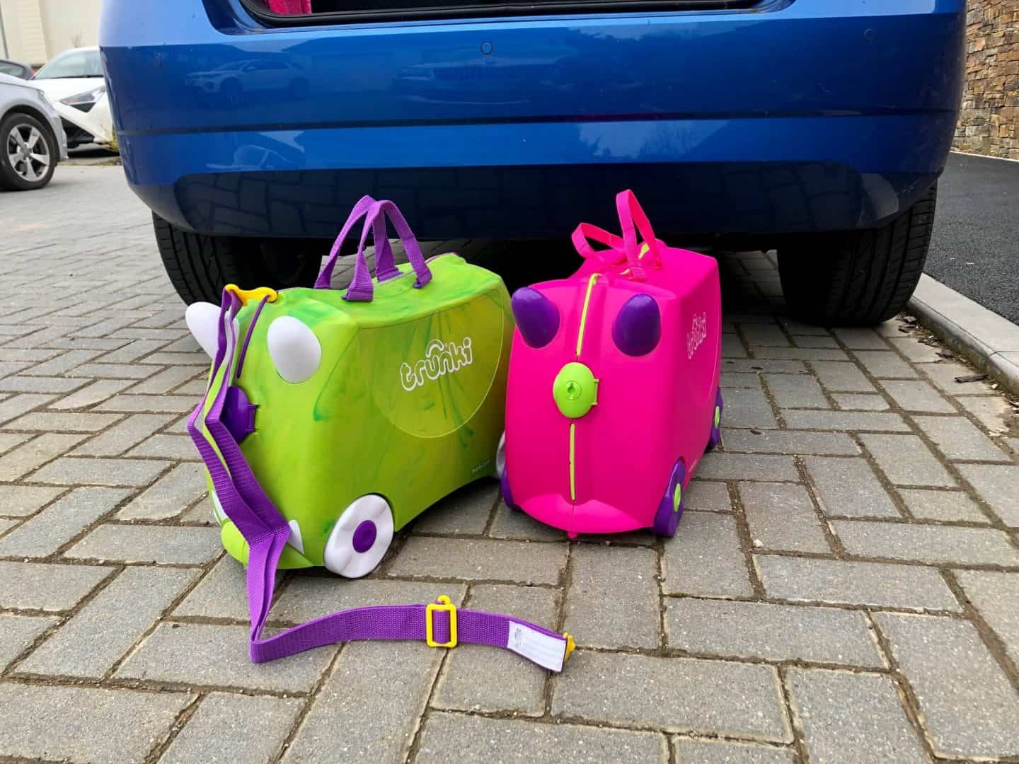 kids can pack Trunki with all their favourite belongings whilst parents keep them in tow
