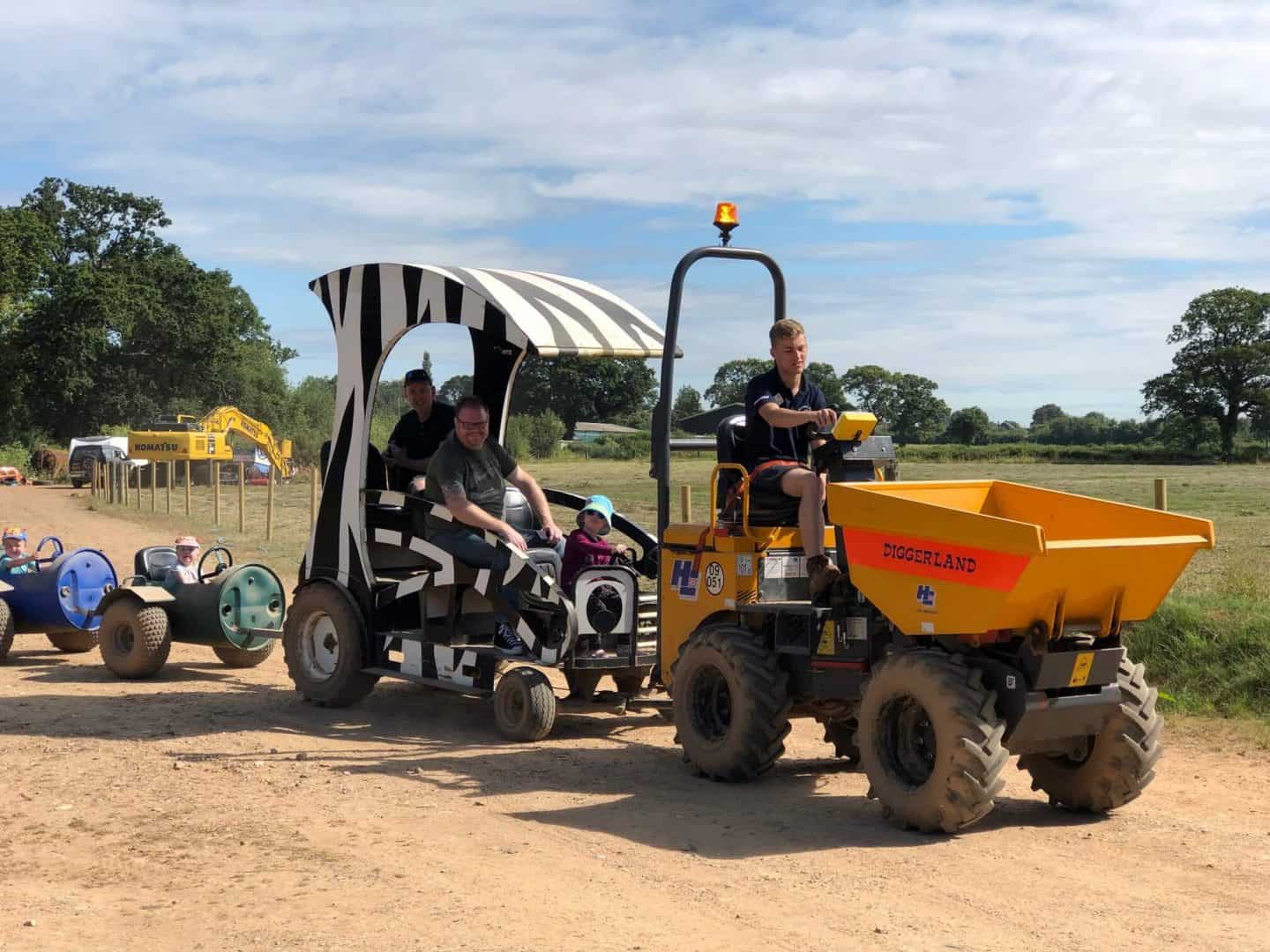 road train diggerland
