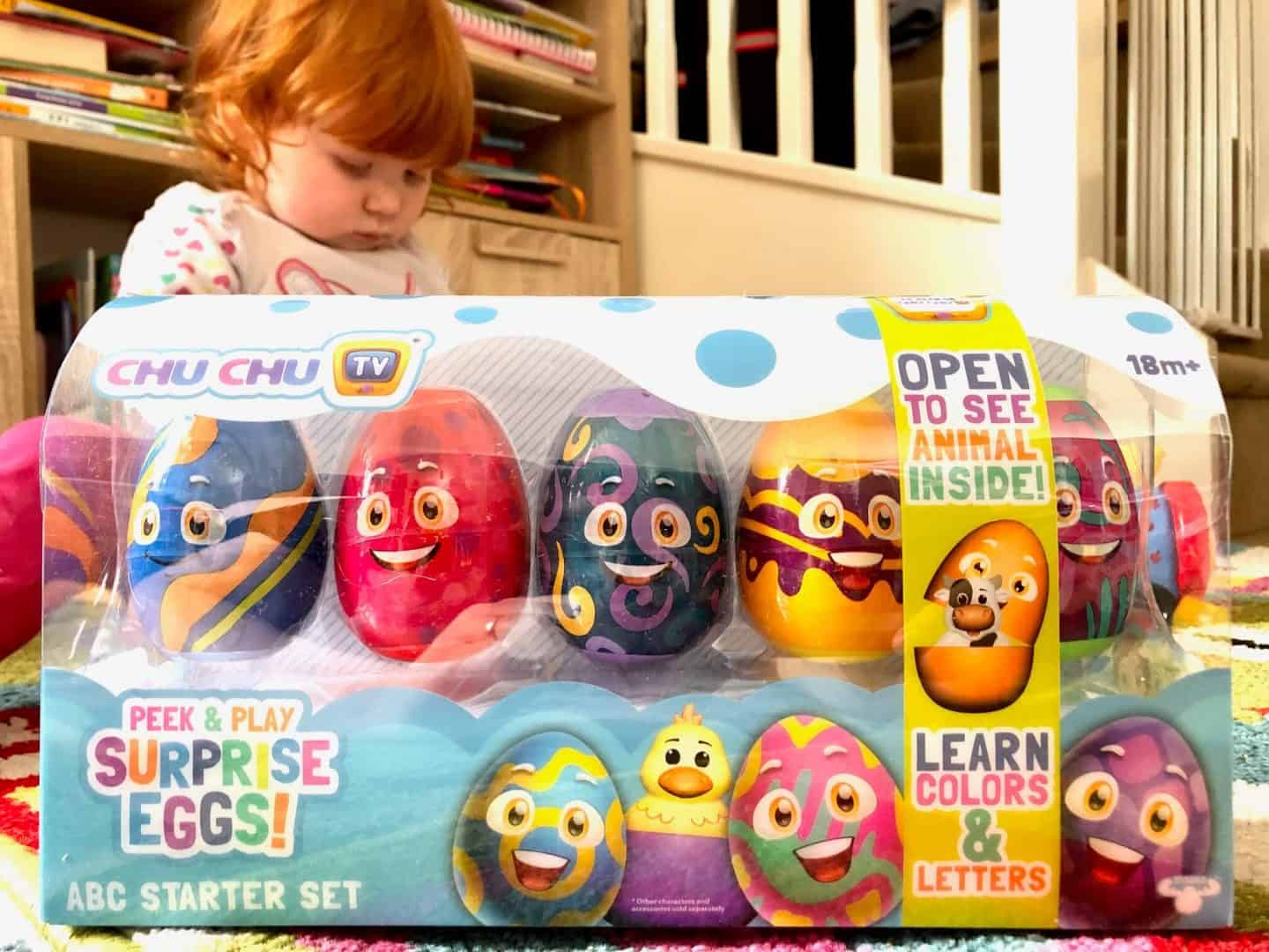 Chu Chu TV Peek and Play Surprise Eggs ABC Starter Set Review