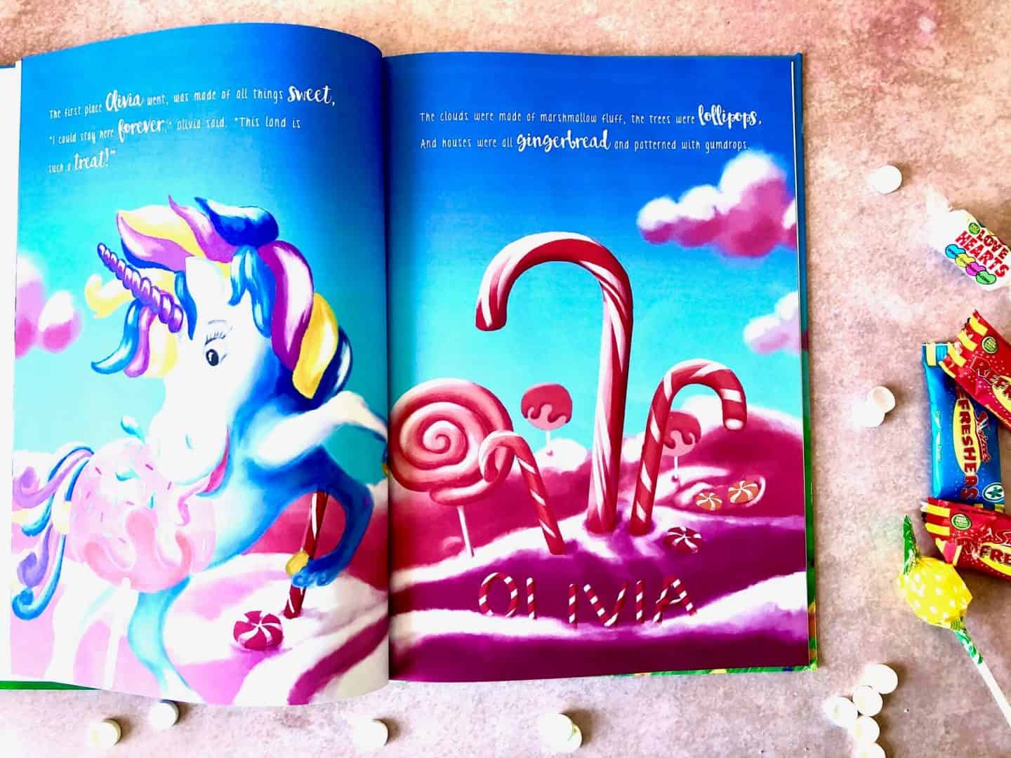 My Personalised Unicorn Adventure Book - Candyland
