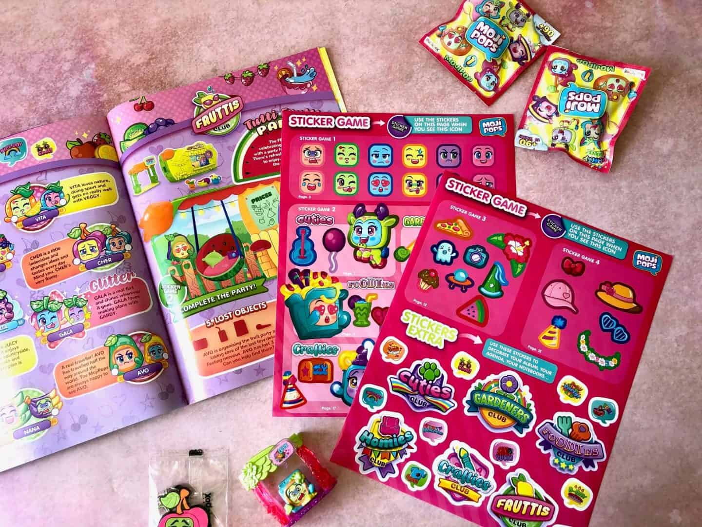 MojiPops Party Starter Set Stickers