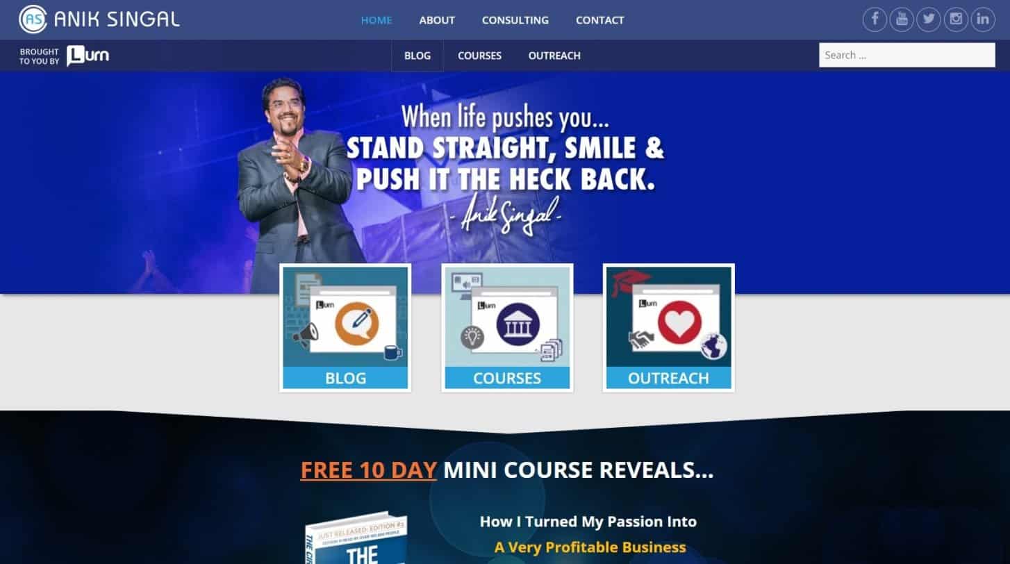 Blog Anik Singal Internet Marketing