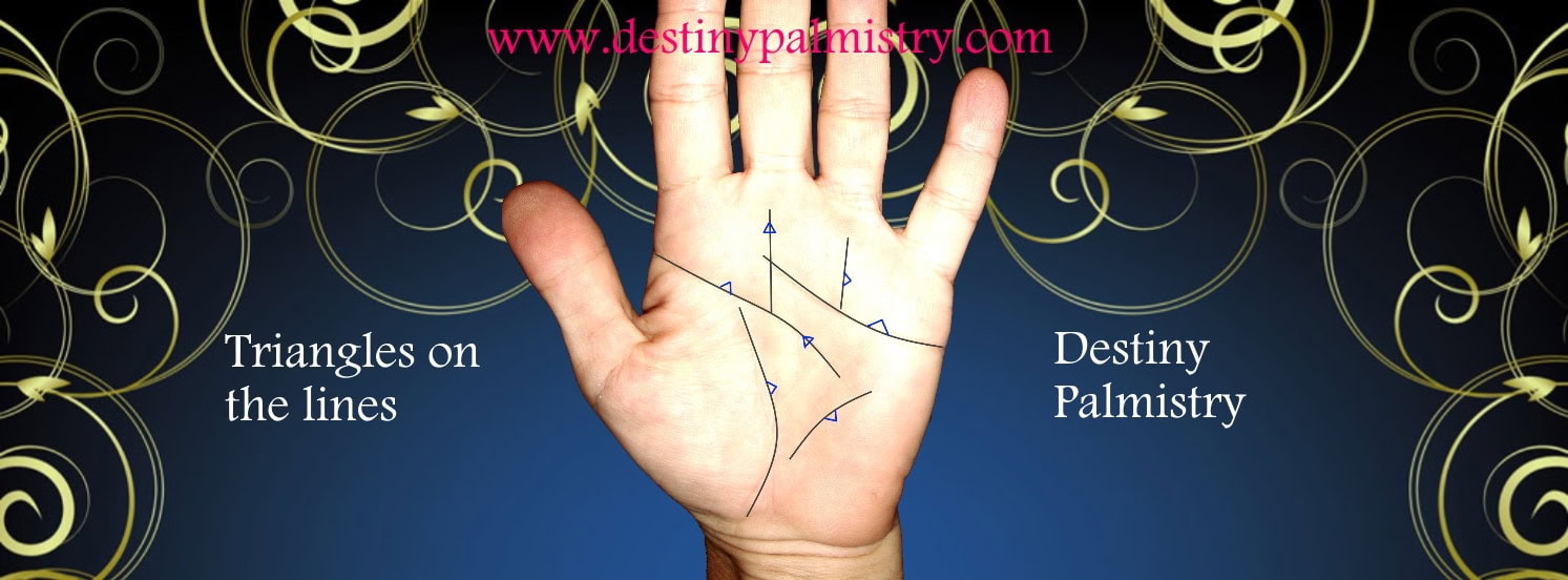 triangle meaning, palmistry
