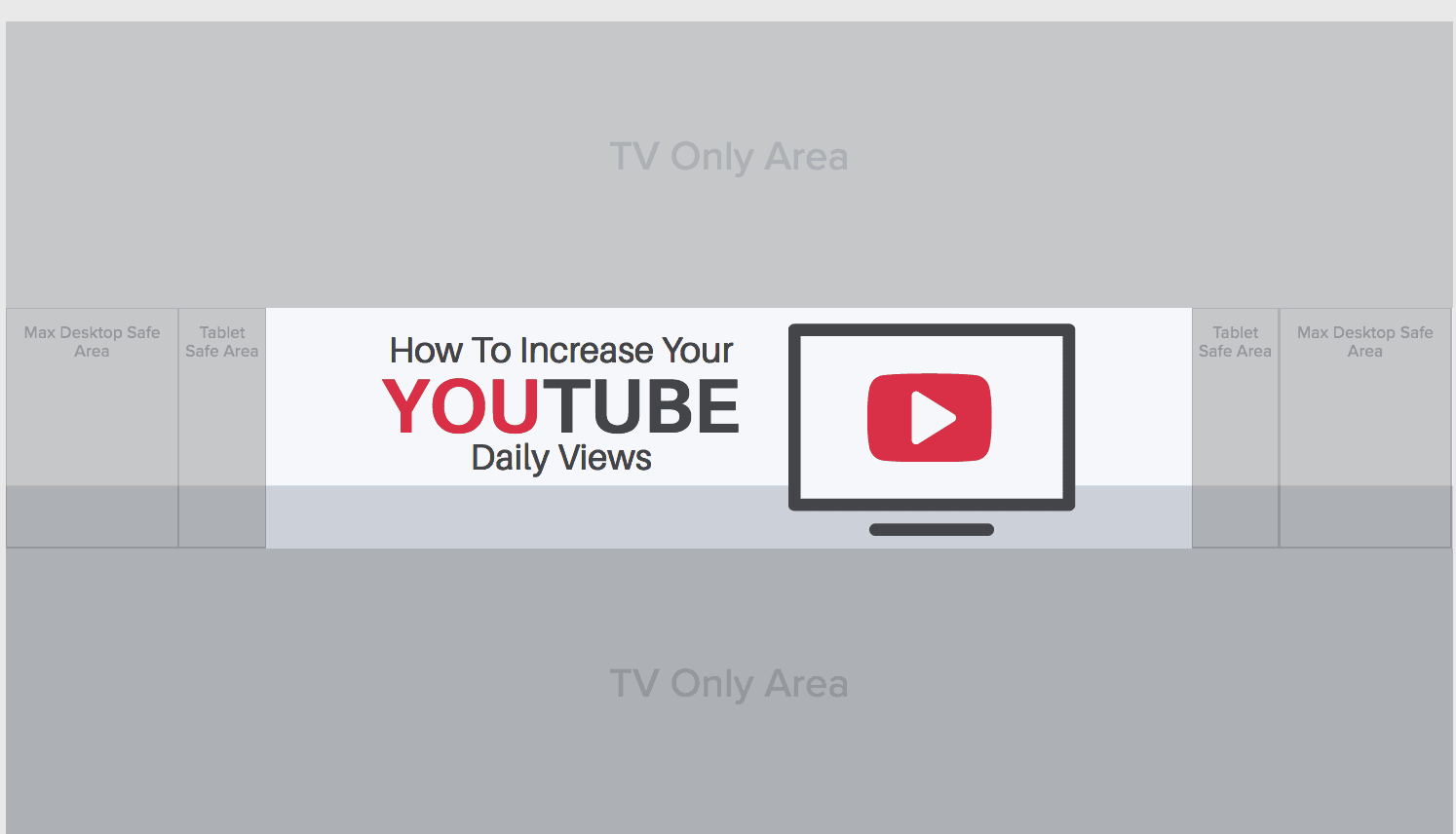 Youtube Banner Size Template