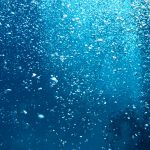 Blue Water with Hydrotherapy Bubbles