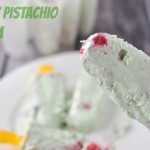 Berry Pistachio Popsicles