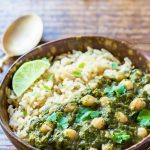 Chickpea and Spinach Curry