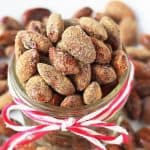 Gingerbread Roasted Almonds