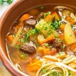 Instant Pot Beef Noodle Soup