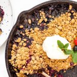 Berry Peanut Butter Crisp