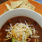 Instant Pot Vegetarian Weight Watchers Chili is a great meal ideal that everyone will enjoy! A perfect Meatless Monday dish ready in just minutes!