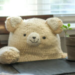 knitted bear