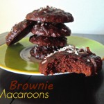 Stacked Brownie Macaroons
