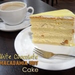 White Chocolate Macadamia Cake