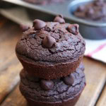 Double Chocolate Beet Muffins