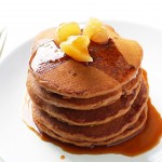 Fluffy Whole Wheat Gingerbread Pancakes