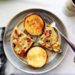 Bacon Artichoke Kalamata Frittata