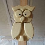 Сова 3D пазл из дерева Сова 3D пазл